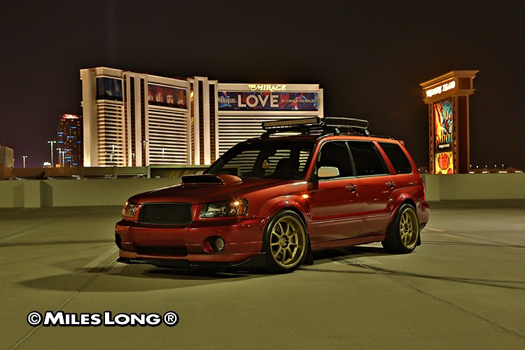 Miles L's 2004 Forester XT converted to STi 