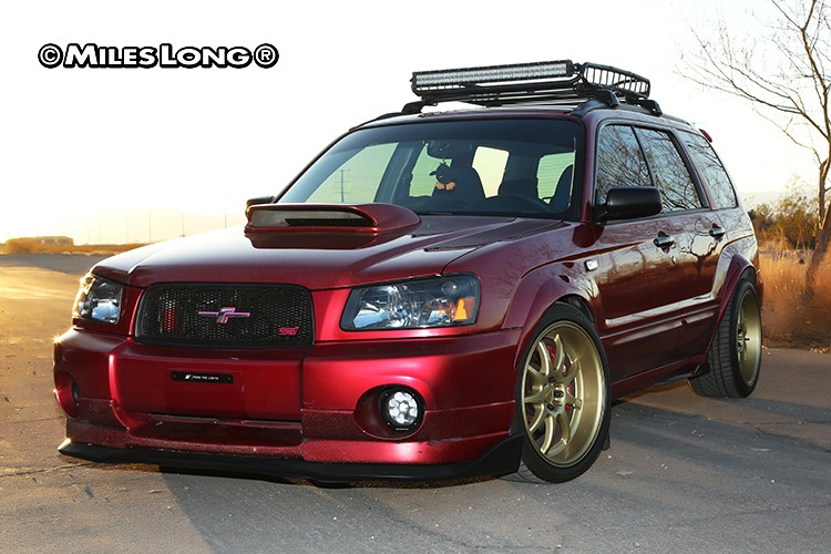Miles L's 2004 Forester XT converted to STi 