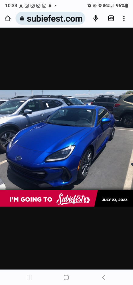Roilene P's 2023 BRZ Limited