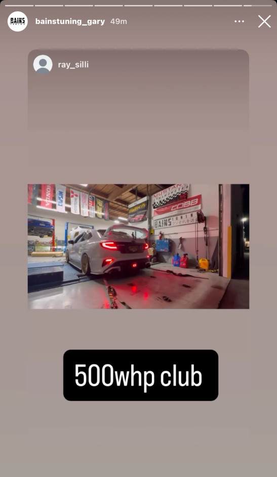 Donelle C's 2024 WRX Limited