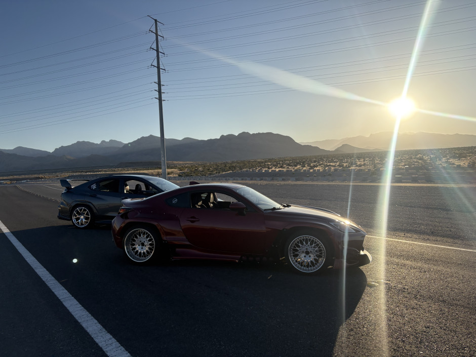 John Lizak's 2024 BRZ Limited Has a pandem widebody kit on it with a one of one candy apple red color