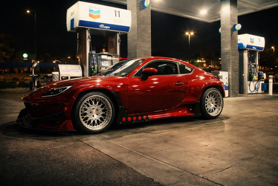 John Lizak's 2024 BRZ Limited Has a pandem widebody kit on it with a one of one candy apple red color