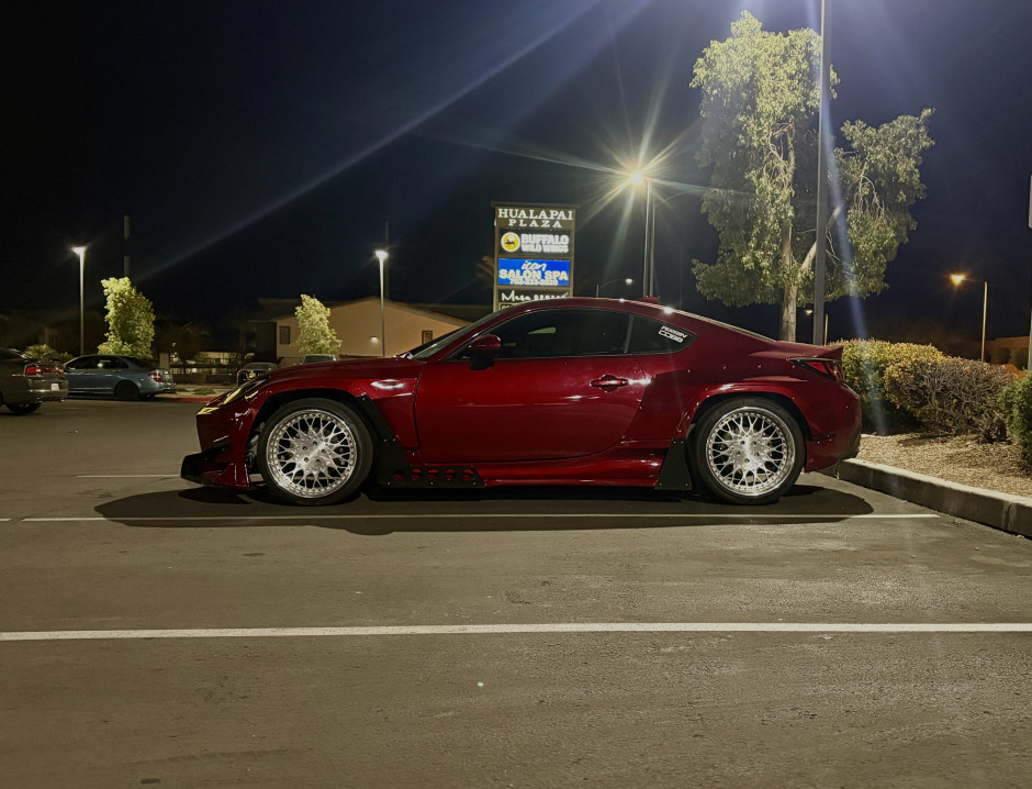John Lizak's 2024 BRZ Limited Has a pandem widebody kit on it with a one of one candy apple red color