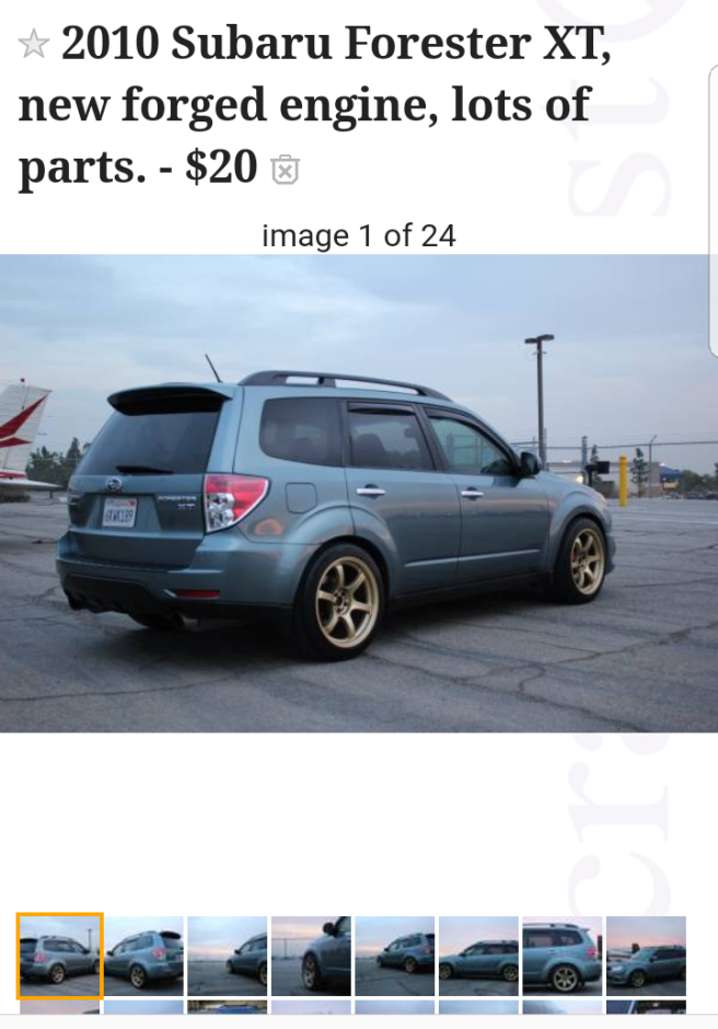 BRIAN B's 2010 Forester 2.5 XT