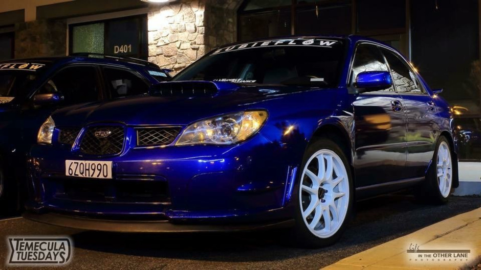 Lester M's 2006 Impreza WRX TR Comes with matching Remote control car, Hot Wheel and 3D miniature as well as Subie