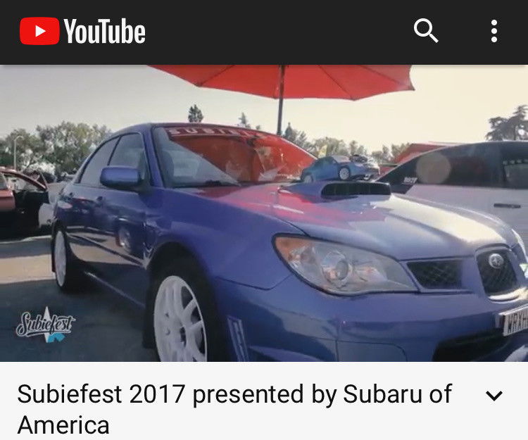 Lester M's 2006 Impreza WRX TR Comes with matching Remote control car, Hot Wheel and 3D miniature as well as Subie