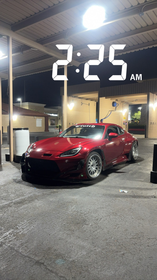 John Lizak's 2024 BRZ Limited Has a pandem widebody kit on it with a one of one candy apple red color