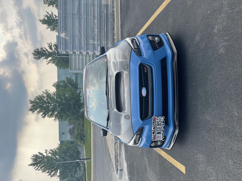 Maddie Horn's 2016 WRX STI Hyper blue Hyper blue
