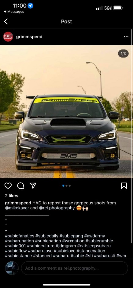 Mike Kaver's 2017 WRX Limited