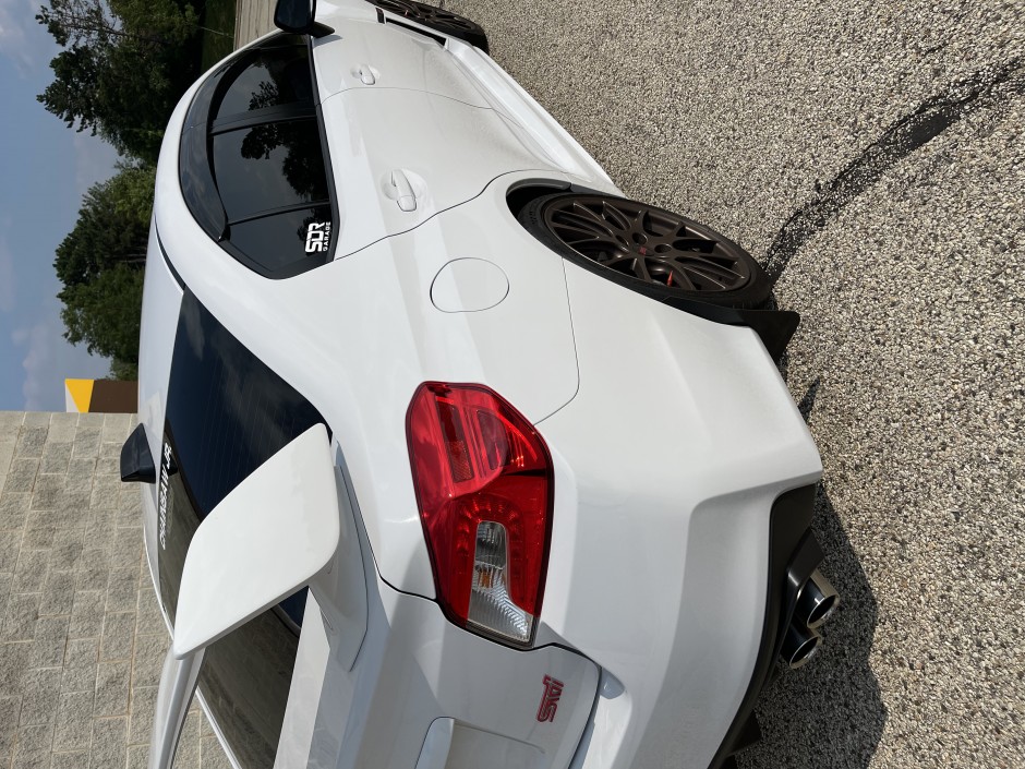 Blake Parsons's 2020 WRX STI Series.White