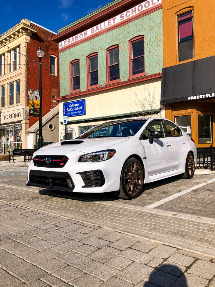 Sam S's 2020 WRX STI Series.White STi