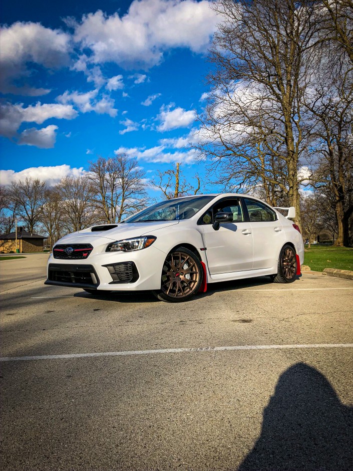 Sam S's 2020 WRX STI Series.White STi