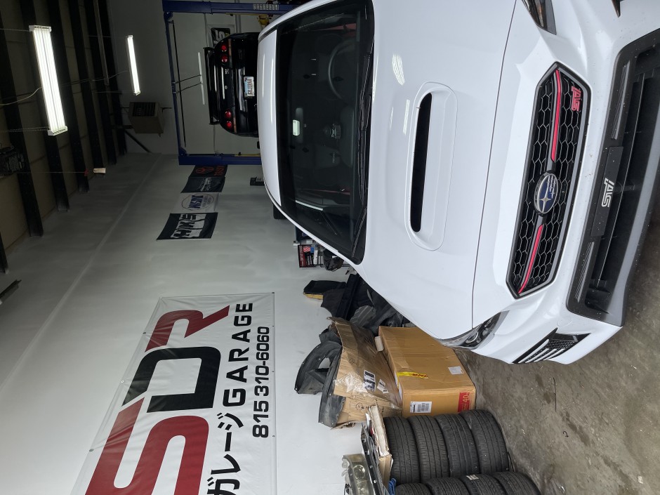 Blake Parsons's 2020 WRX STI Series.White