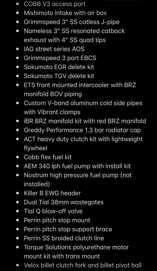 Matt presson's 2015 WRX Premium All upgraded to Sti limited