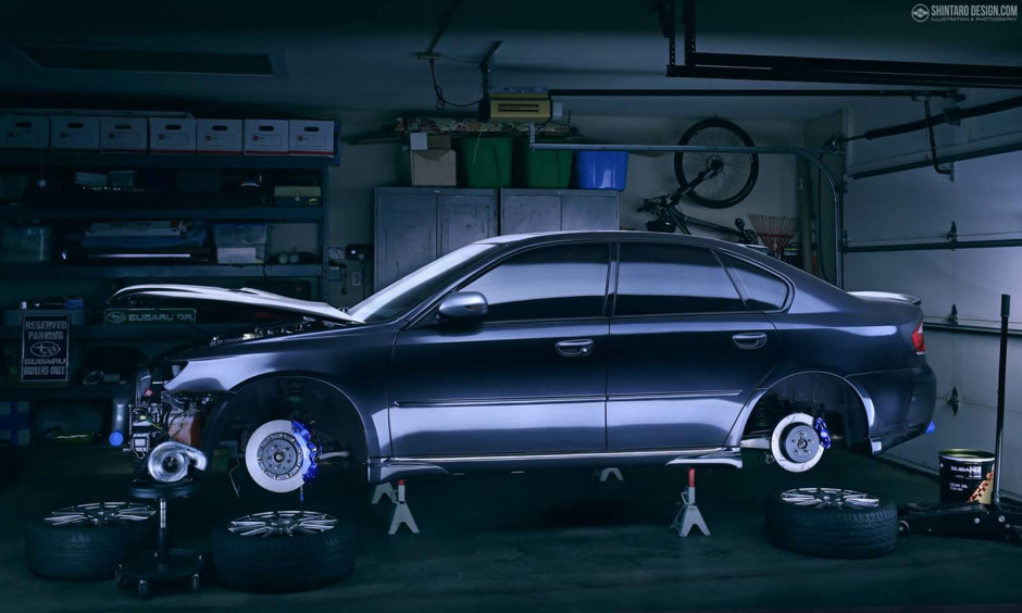 Benjamin S's 2008 Legacy 2.5 GT spec.B S402 clone