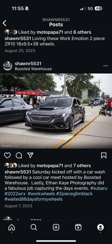 Shawn Rossmann's 2022 WRX Limited