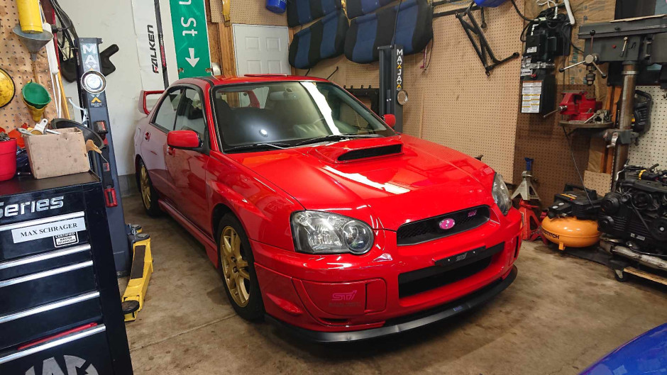 Rob G's 2005 Impreza WRX STI 2.5RS to V8 Spec C