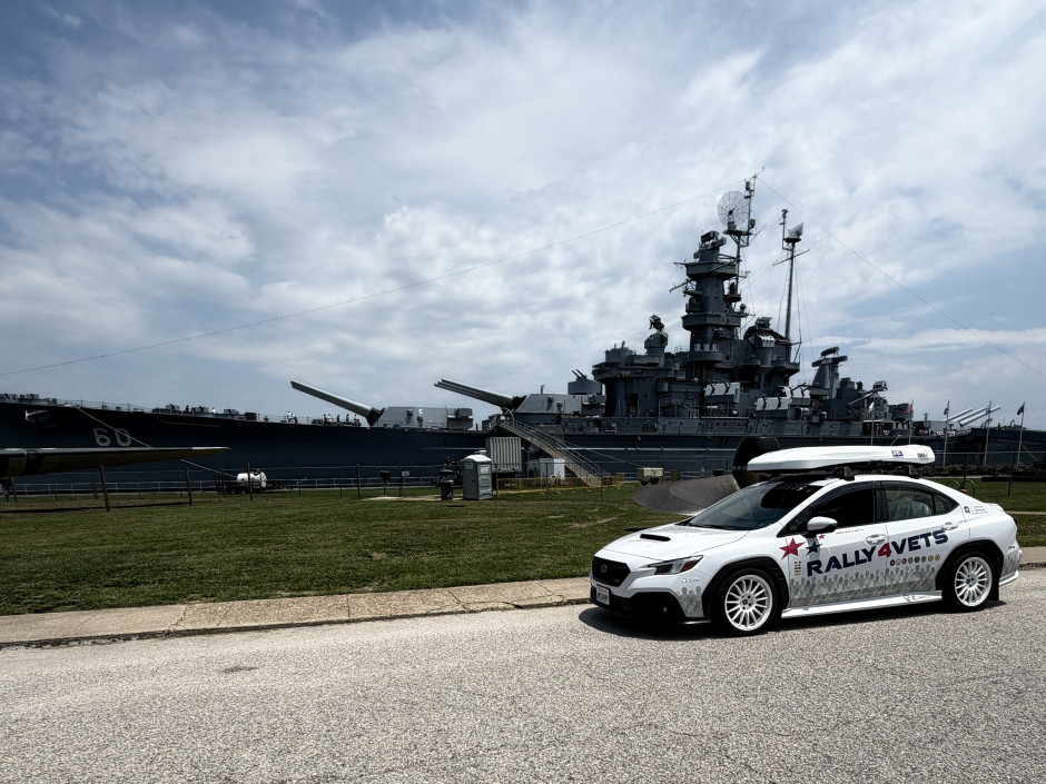 Robert H's 2022 WRX GT Swift Springs, Aeroflow Dynamics color-matched side skirts and rear bumper, white GMR wheel