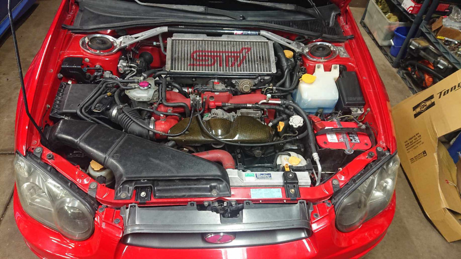 Rob G's 2005 Impreza WRX STI 2.5RS to V8 Spec C