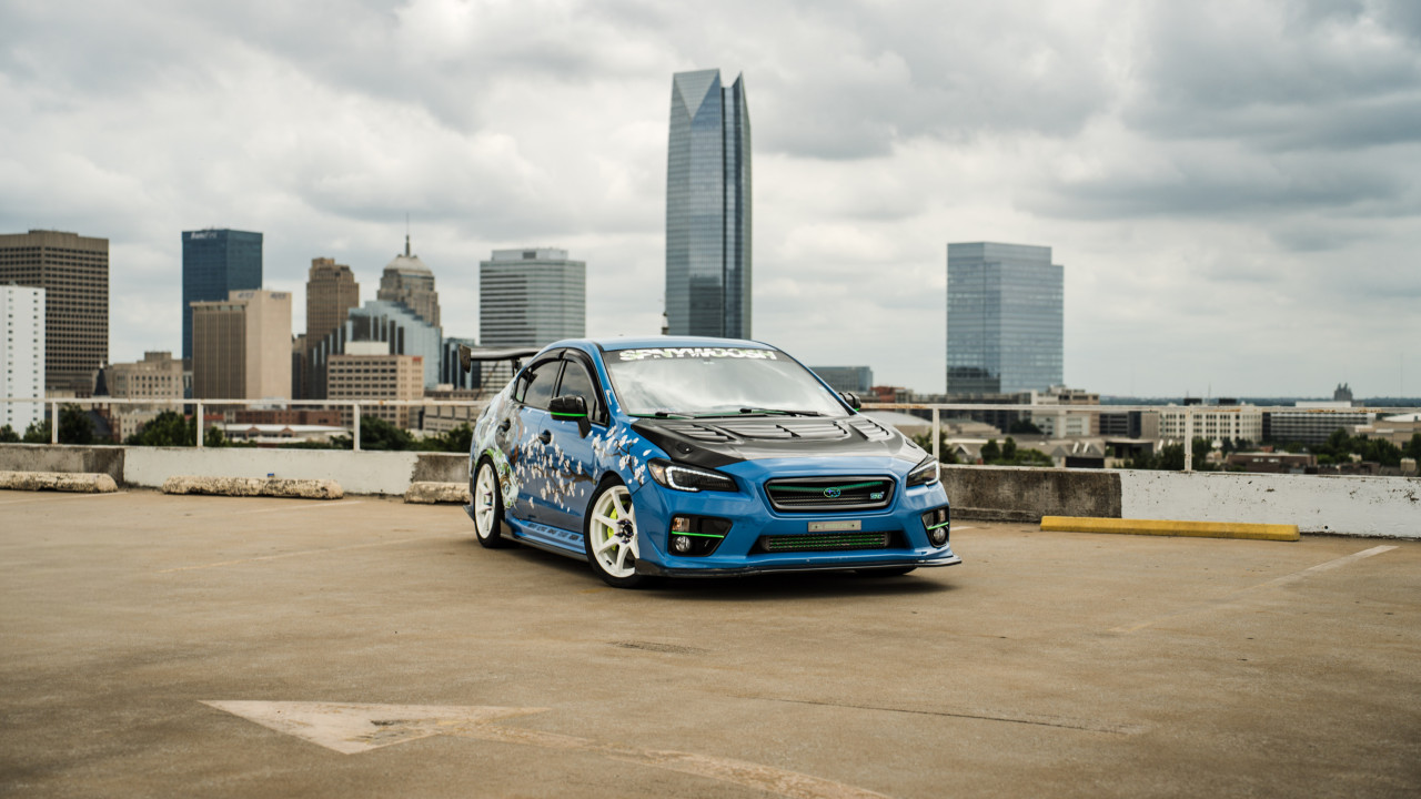 2016 WRX STI Series.HyperBlue